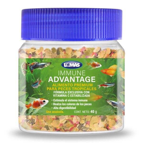 Alimento Immune Peces tropicales 40, 70 y 140 gr